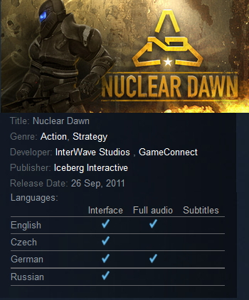 Nuclear Dawn Steam - Click Image to Close